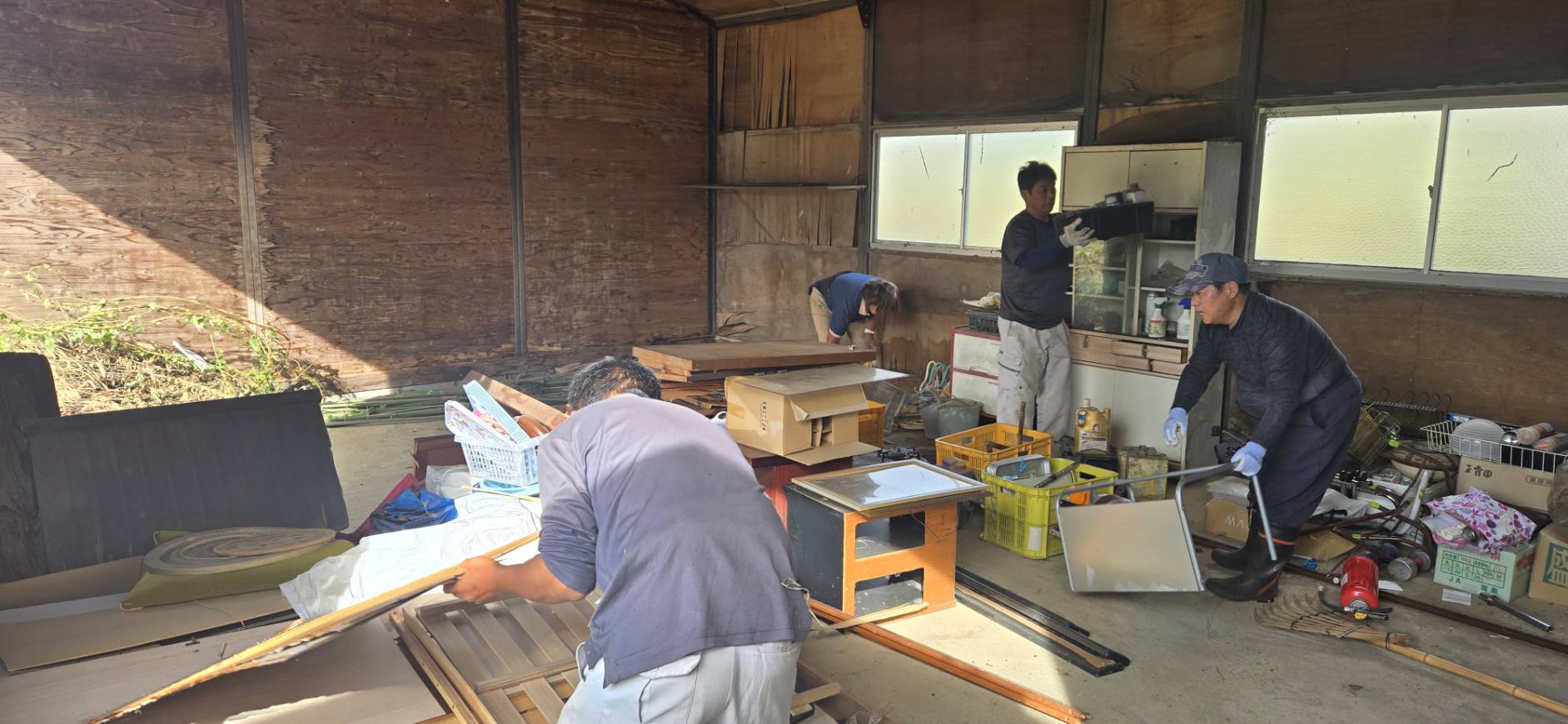 【鳴沢村】残置物回収を行いました