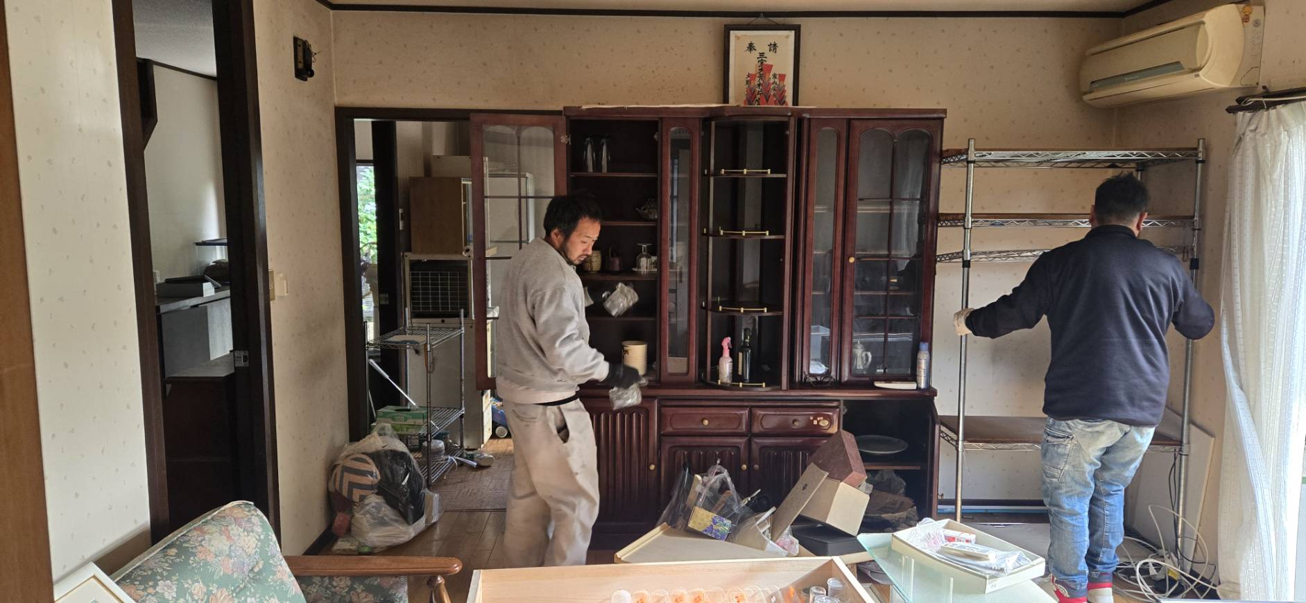 【大月市富浜町】一軒家の片付け・残置物回収処分